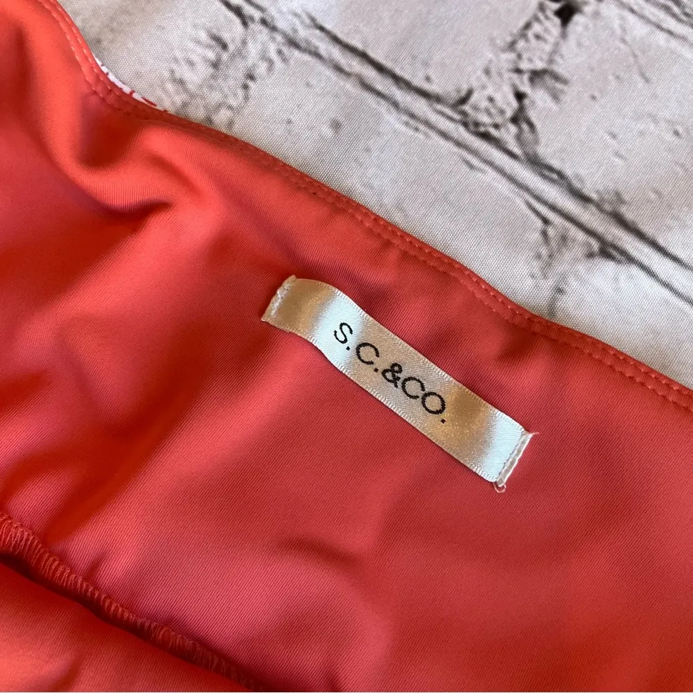 SC & Co. Skort Athletic Tennis Golf Skirt XL Red & White Excellent Condition - Image 2