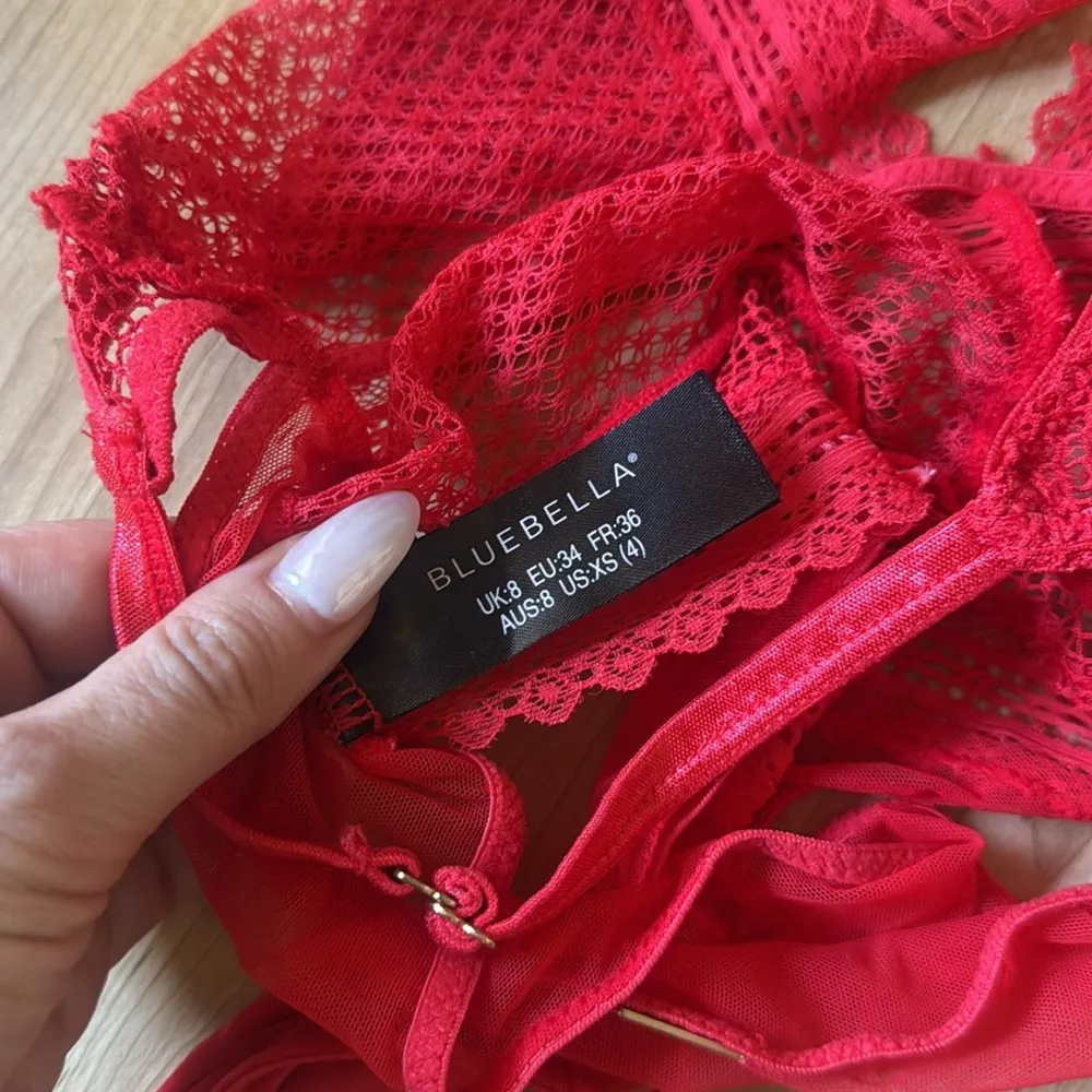 Bluebella Red Bodysuit Size XS - Image 4