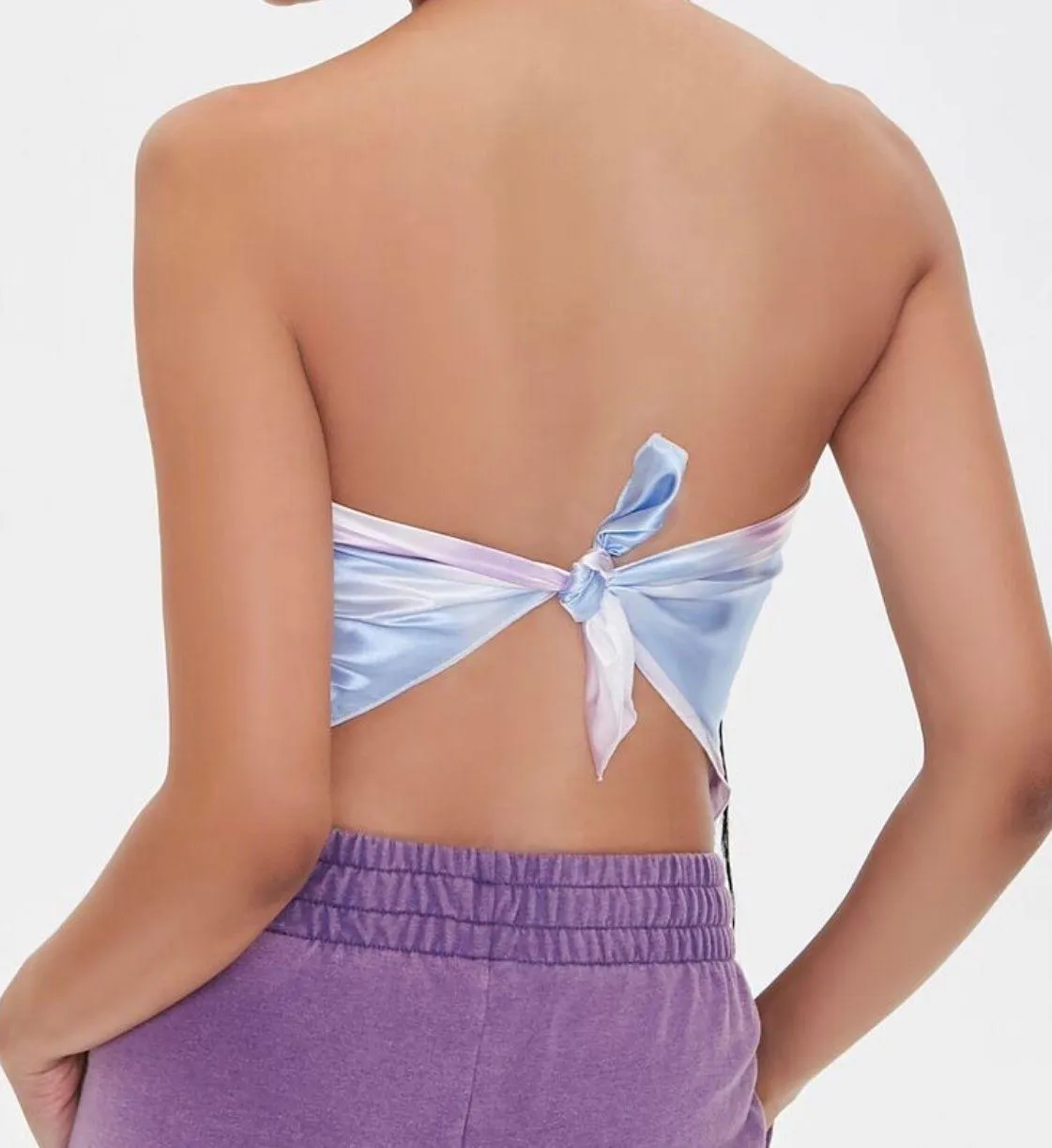 Tie Dye Satin Lakers Top Multiple - Image 2