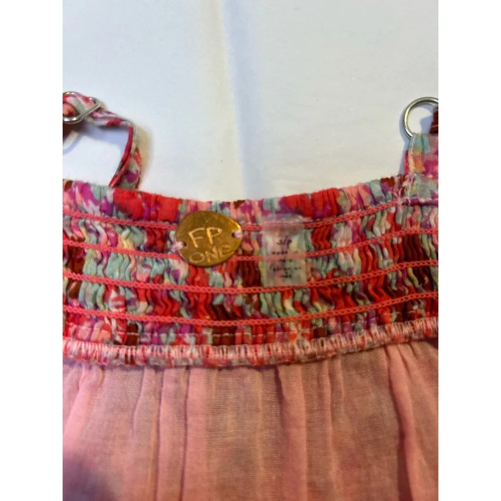 by Free People NWT Tops Talia Tunic in Pink Combo. Size S. Retails $108 - Image 8