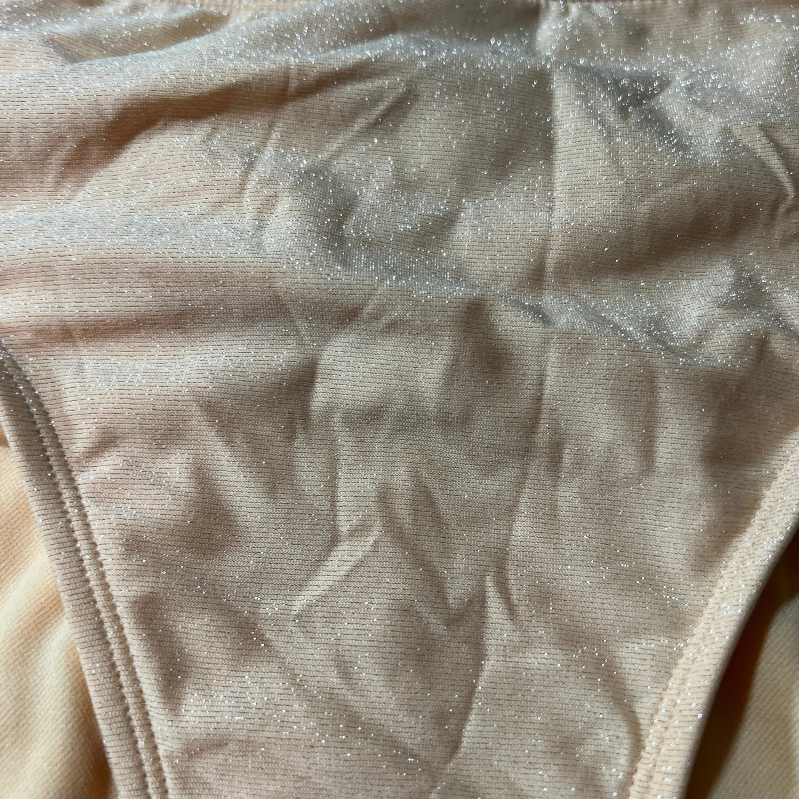 Shade & Shore Women's Lurex Cinched Tie Back Bikini Bottom - Size Small - NWT - Image 8