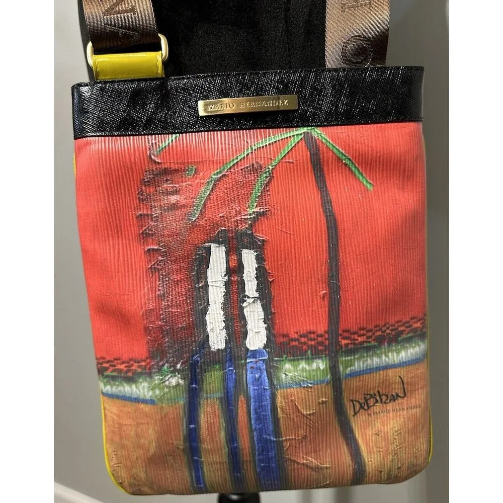 DEBILZAN MARIO HERNANDEZ SHOULDER Crossbody BAG ARTE BAG Artsy Made In Columbia - Image 2