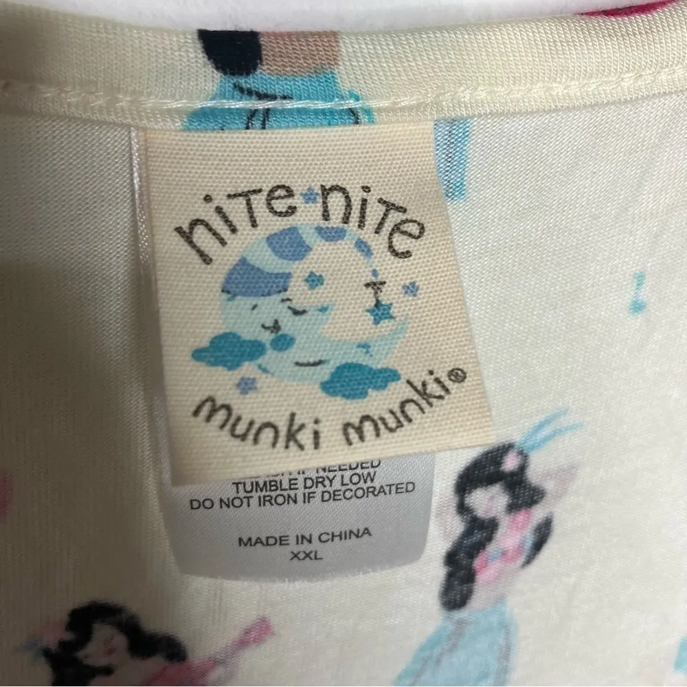 NWT Nite Nite Munki Munki hula girls‎ tank top size XXL - Image 5