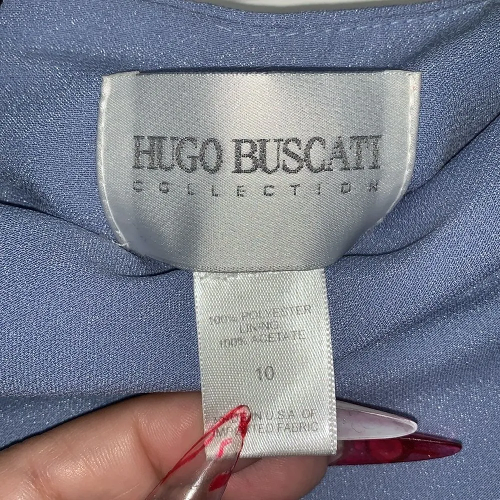 Hugo Buscati Cowl Neck Long Sleeve Dress - Image 4