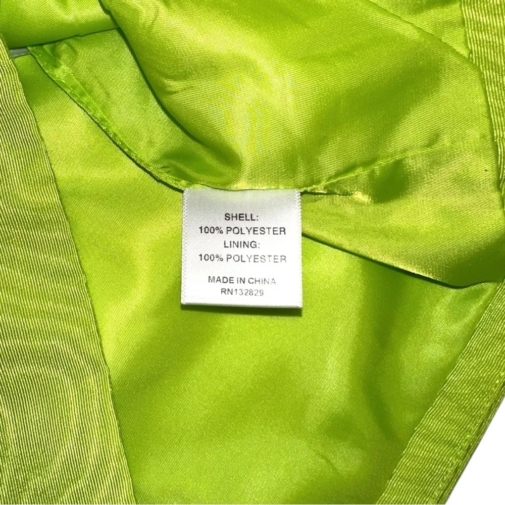 Revolve Camila Coelho Hannah Rhinestone Green Mini Skirt XS in Green Apple - Image 5