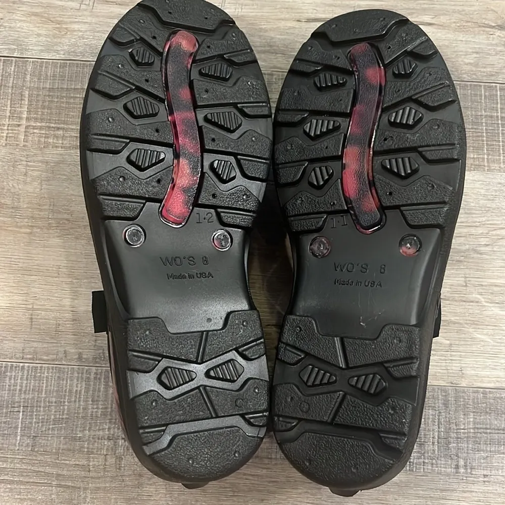 NEW Sloggers rain and garden shoe with half sizer insoles paw heart print 8 - Image 7