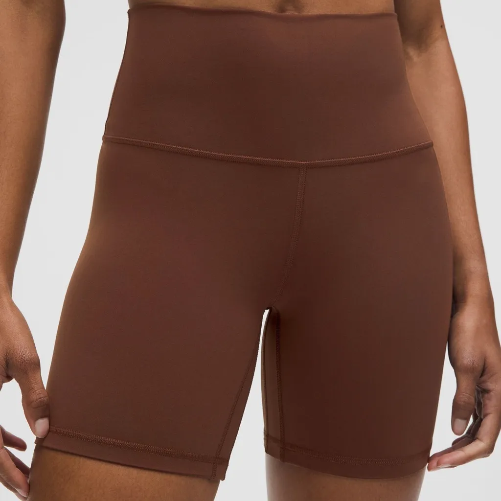 Lululemon Athletica NWOT Align High-Rise Short 6” Lava Cake - Image 5