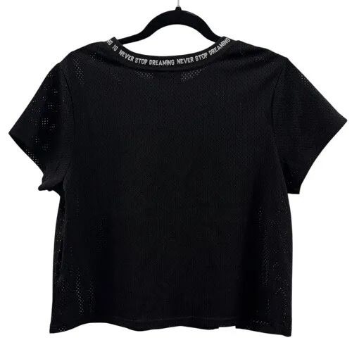 Disney Rapunzel Her Universe Cropped Mesh Women's Shirt Size Medium Tangled - Image 4