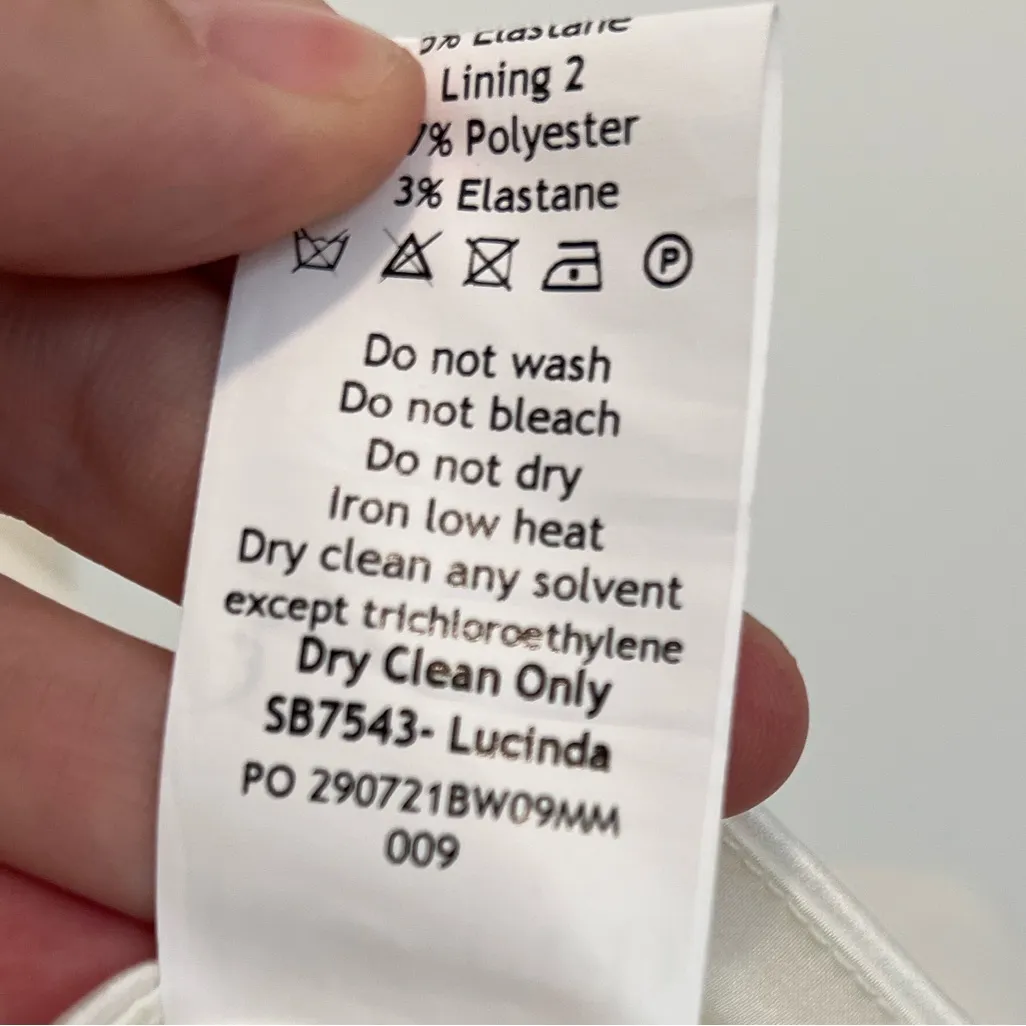 NWOT House of CB London Lucinda White Ruched Corset Mini Dress - Image 11