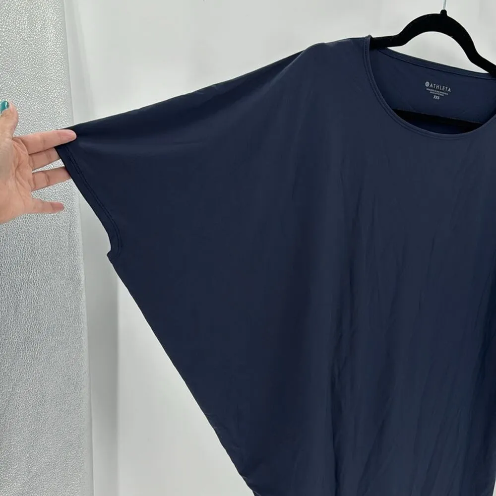 Athleta SUNLOVER HILO navy UPF DRESS gorpcore outdoor athleisure size XXS - Image 4