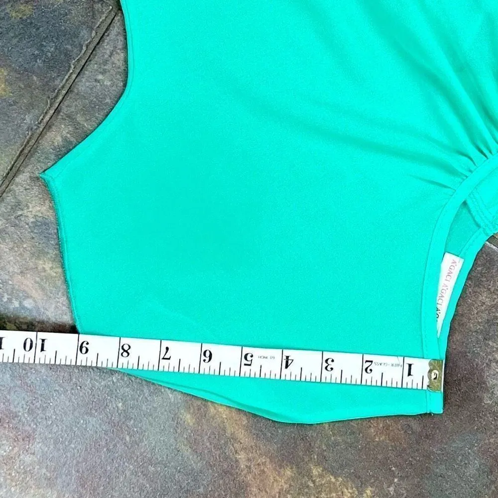 A’gaci Women’s Thin Short Sleeve Bow Back Closure Blouse - Image 7