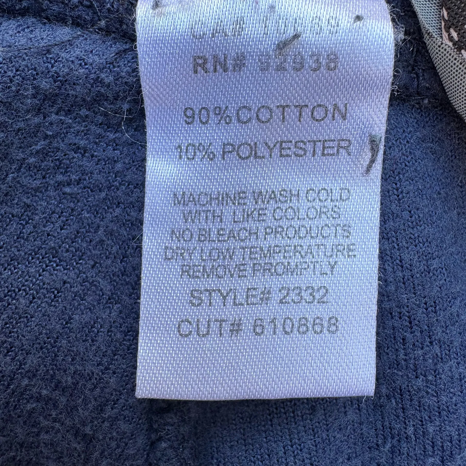 Vintage Y2K Juicy Couture Navy Blue Pink Embroidered Velour Track Sweatpants - Image 6