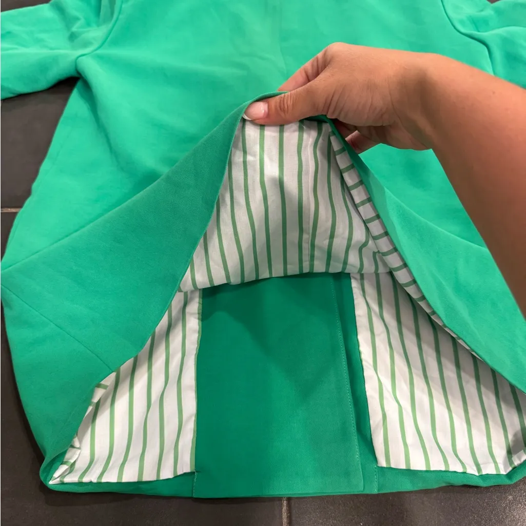 Emerald Green Women's Blazer - Image 4