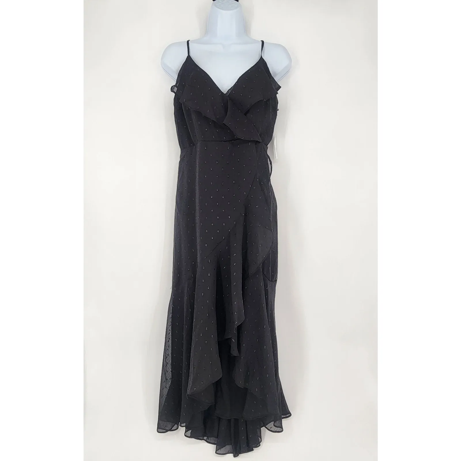 1. State Winter Muse Black Ruffle Sparkle Hi - Image 2