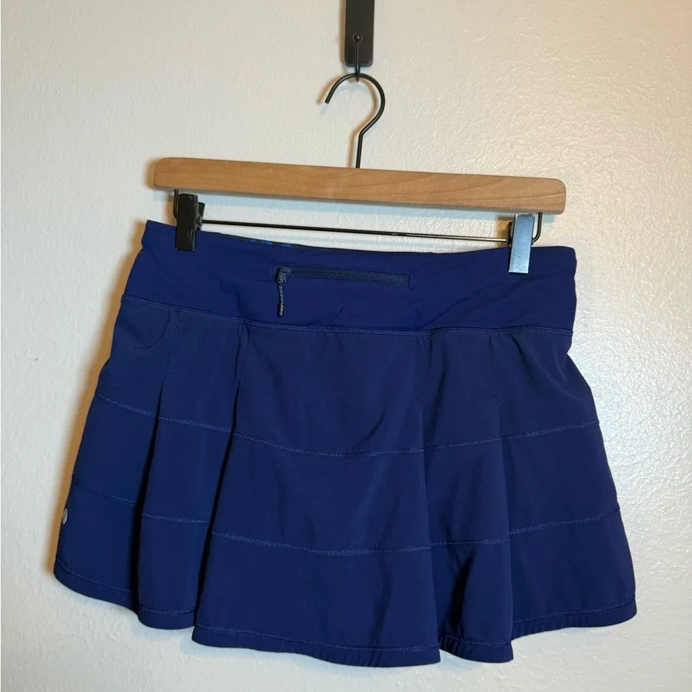 Lululemon Pace Rival Skirt II*4-way Stretch Hero Blue - Image 4