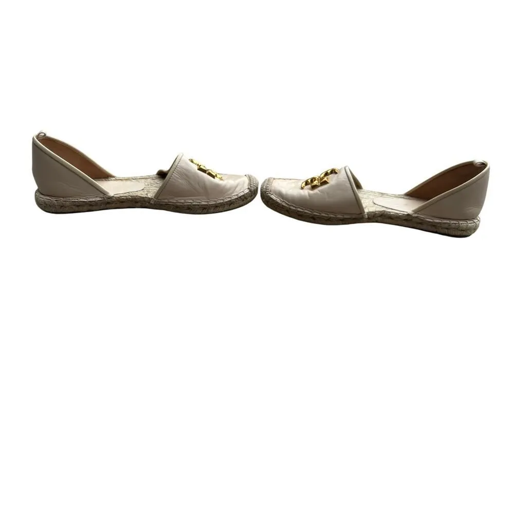 Tory Burch Eleanor Espadrilles size 7, missing back/ankle strap - Image 4
