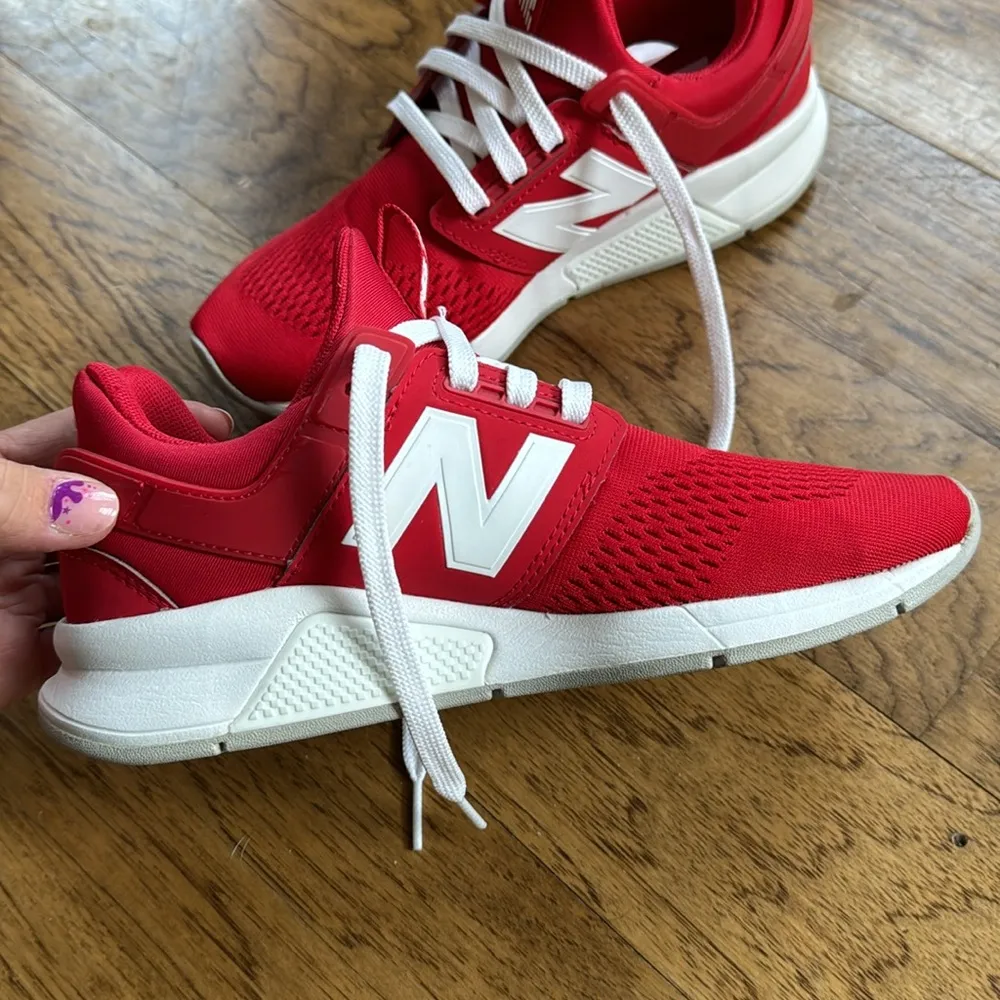 NEW BALANCE 247 Classic Men's Lifestyle Shoes Red - Image 5