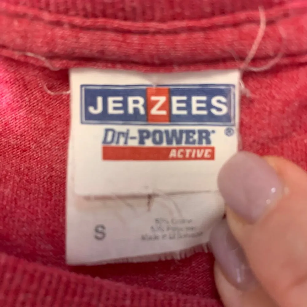 Jerzees Red KC Chiefs Arrowhead 5K Event T Shirt Sz Small - Image 2