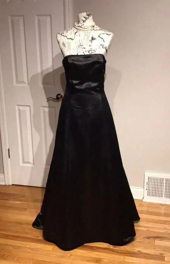  Prom Dress Bicolor A-line Puffy Corset Train Embroidery  - Image 3