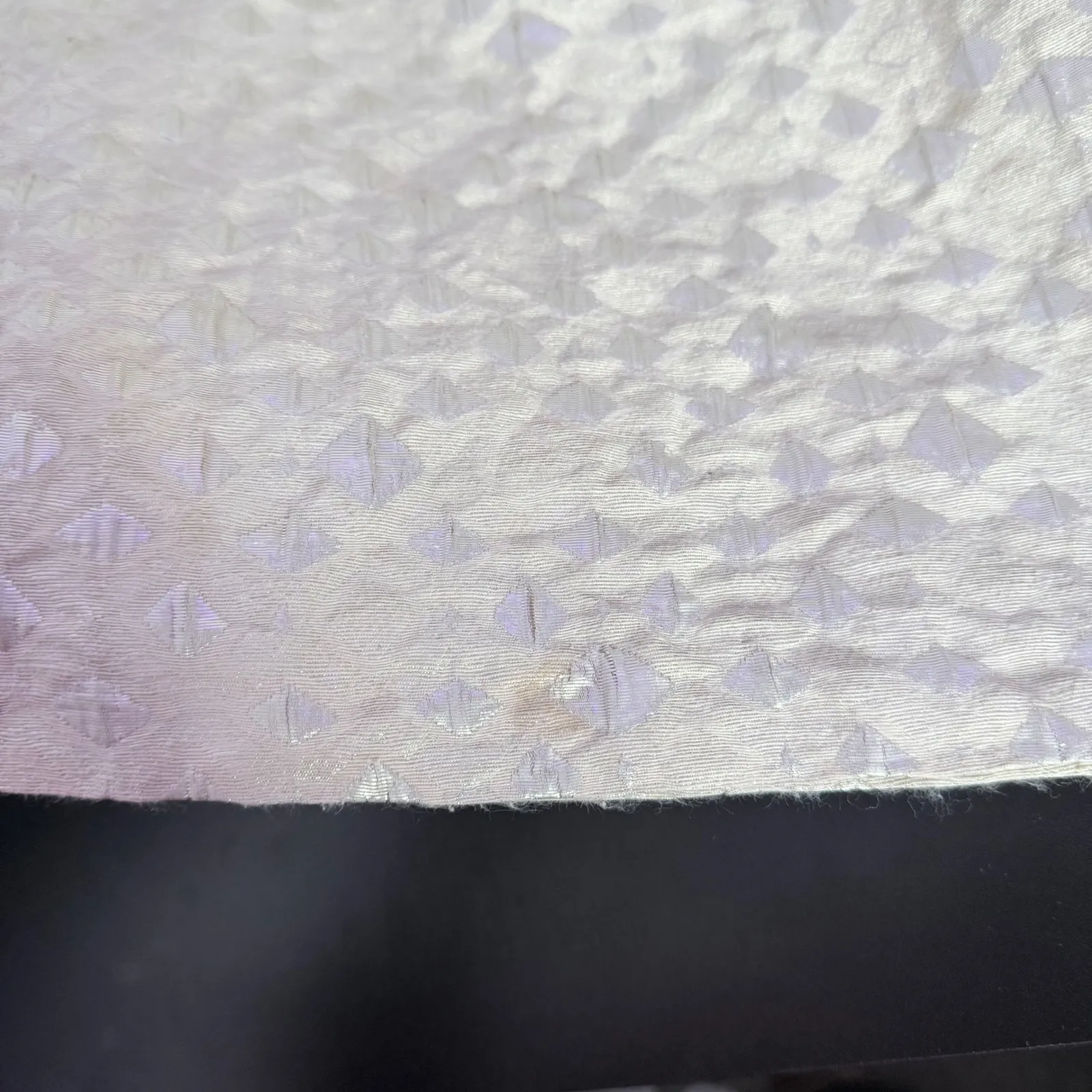 Tory Burch Textured Geometric‎ Gold Short Dress Size 6 Pocket Sleeveless Party - Image 7