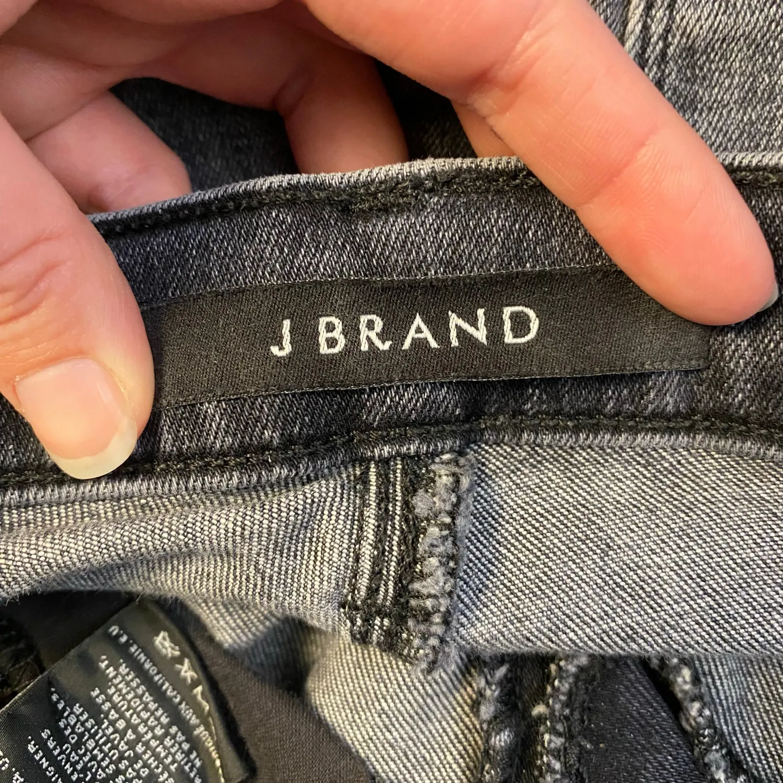 J Brand Nemesis Mid-Rise Distressed Super Skinny Jeans Womens Size 27‎ - Image 2