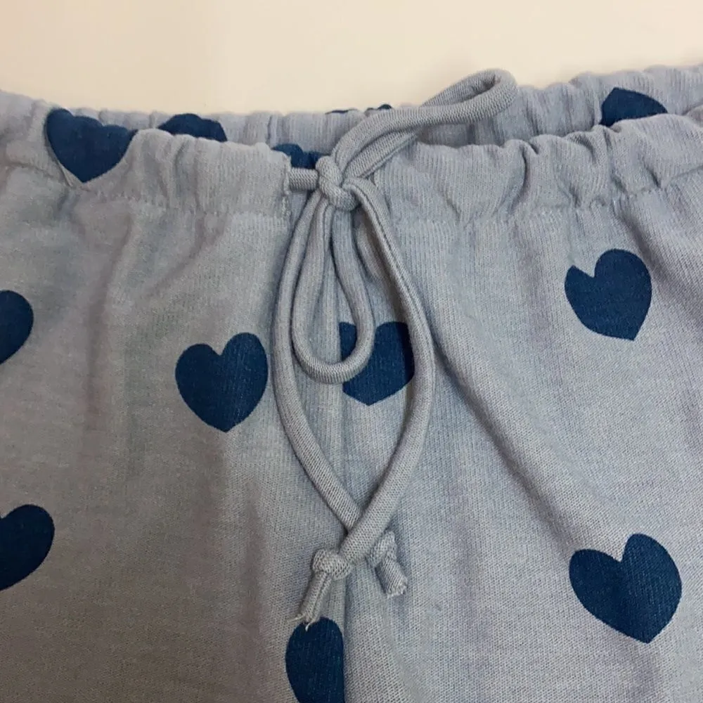 NWT Chaser Blue Hearts joggers C29 - Image 5