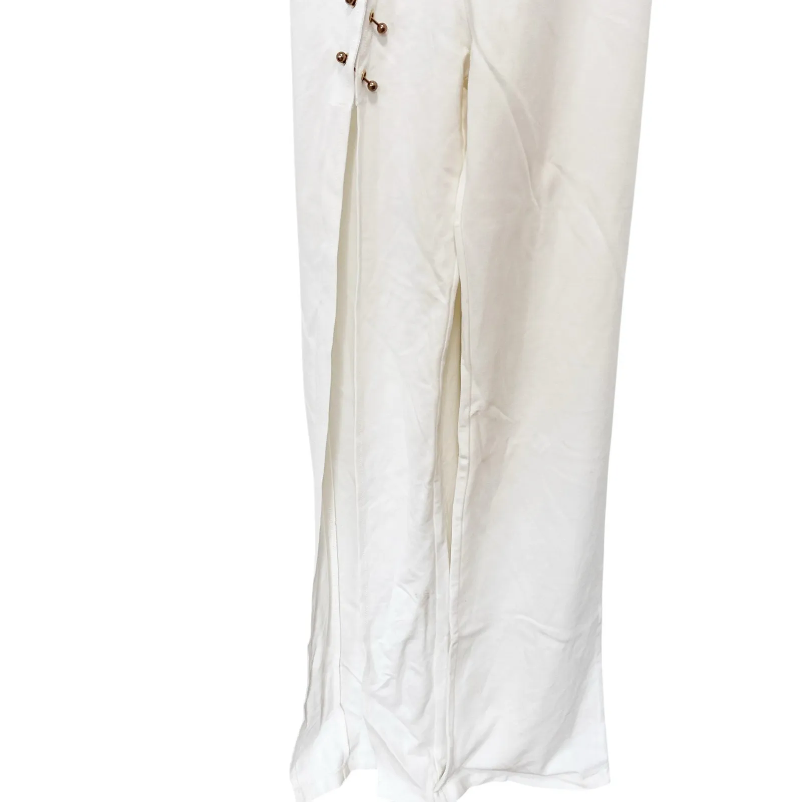 H:ours Revolve H.ours Alba White Jumpsuit Sz M - Image 3