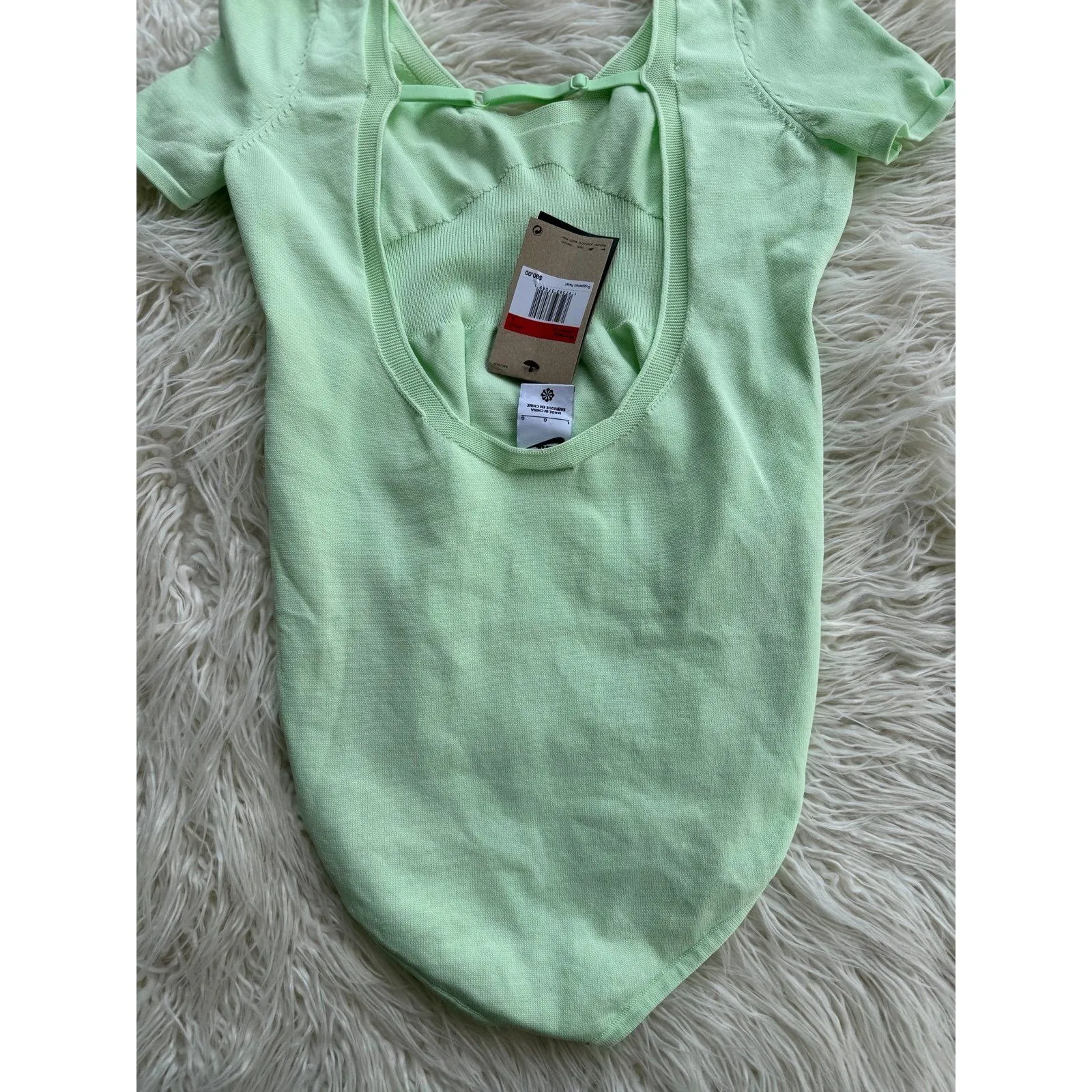 Nike Chill Knit Bodysuit Mint Green Size Large - Image 10