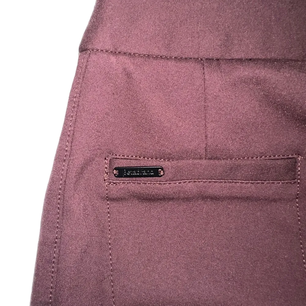 Betabrand Sashe Ponte Work Yoga Belted Anke Pants SMALL PETITE - Image 9