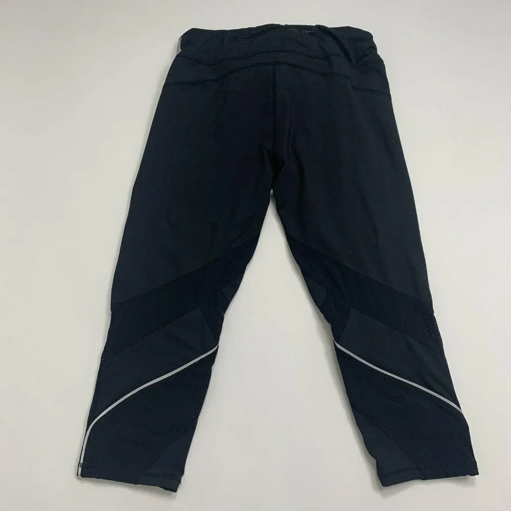 Zella Black Athletic Leggings Cropped Pant Capri - Image 4