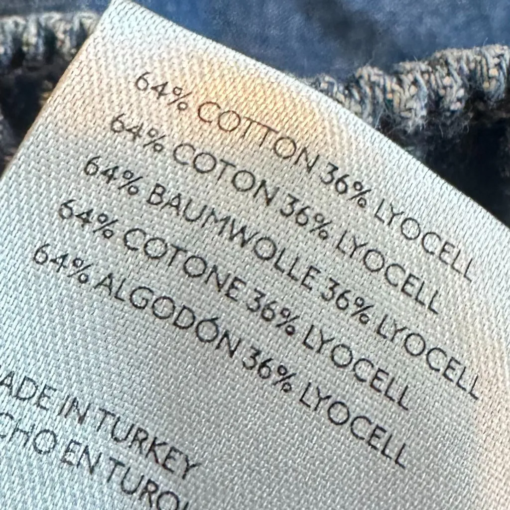 Pilcro Anthropologie The Cottage Cropped Jeans Dark Wash Ankle Cropped Sz Small - Image 14