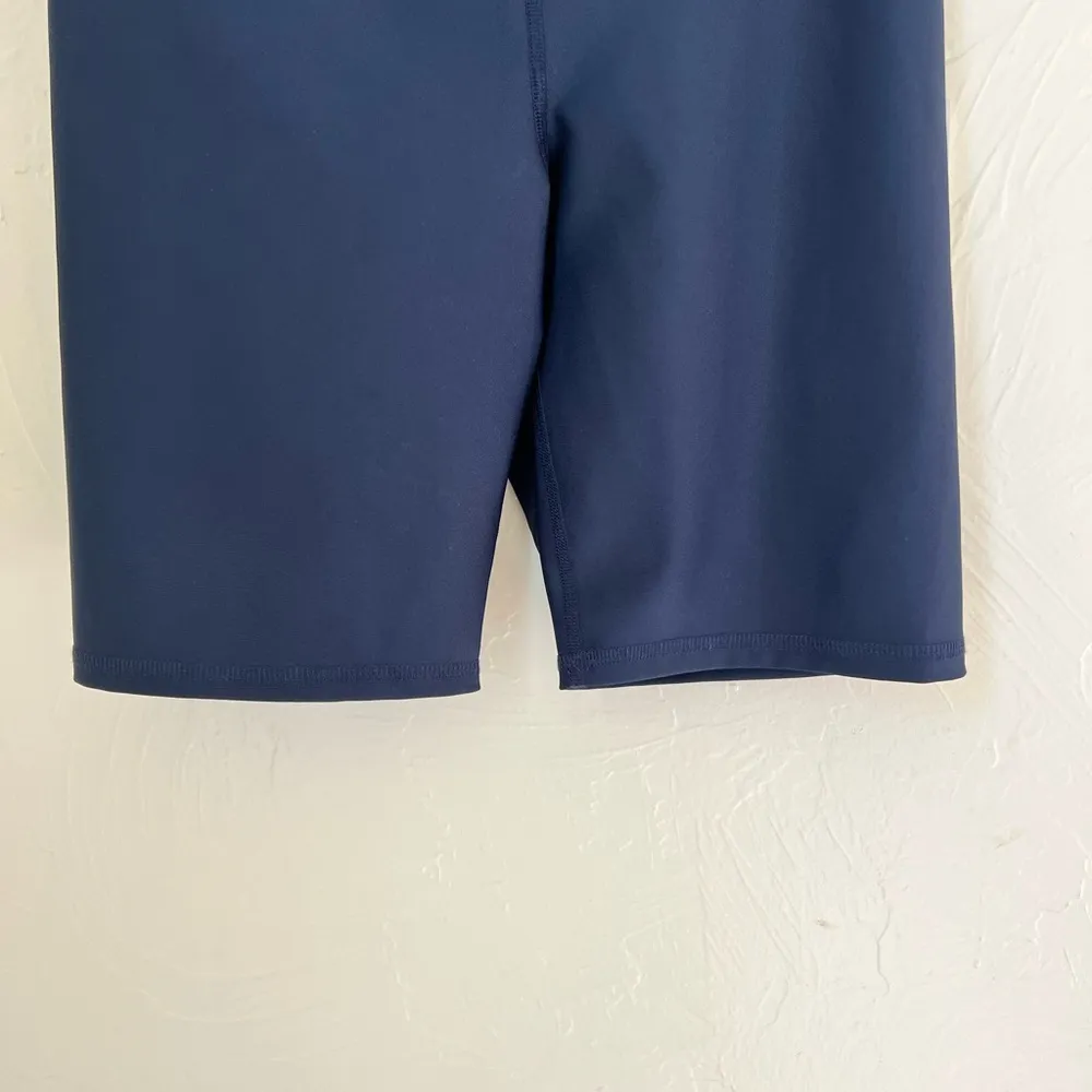 NWT Calme by Johnny Was navy endurance bike shorts size M - Image 4