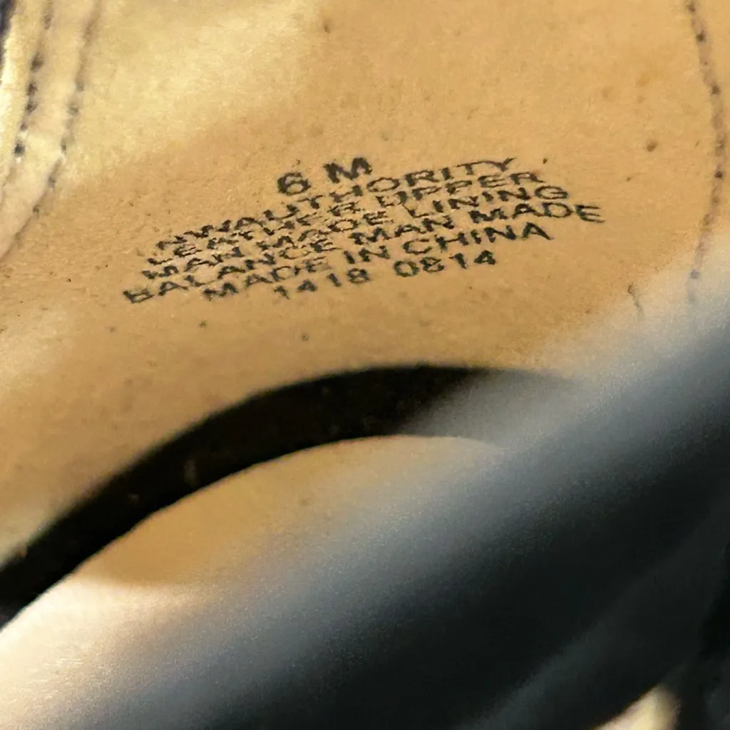 Nine West Authority Black Suede leather Peep Toe Cutout Heels Sz 6 (New)Strappy - Image 12