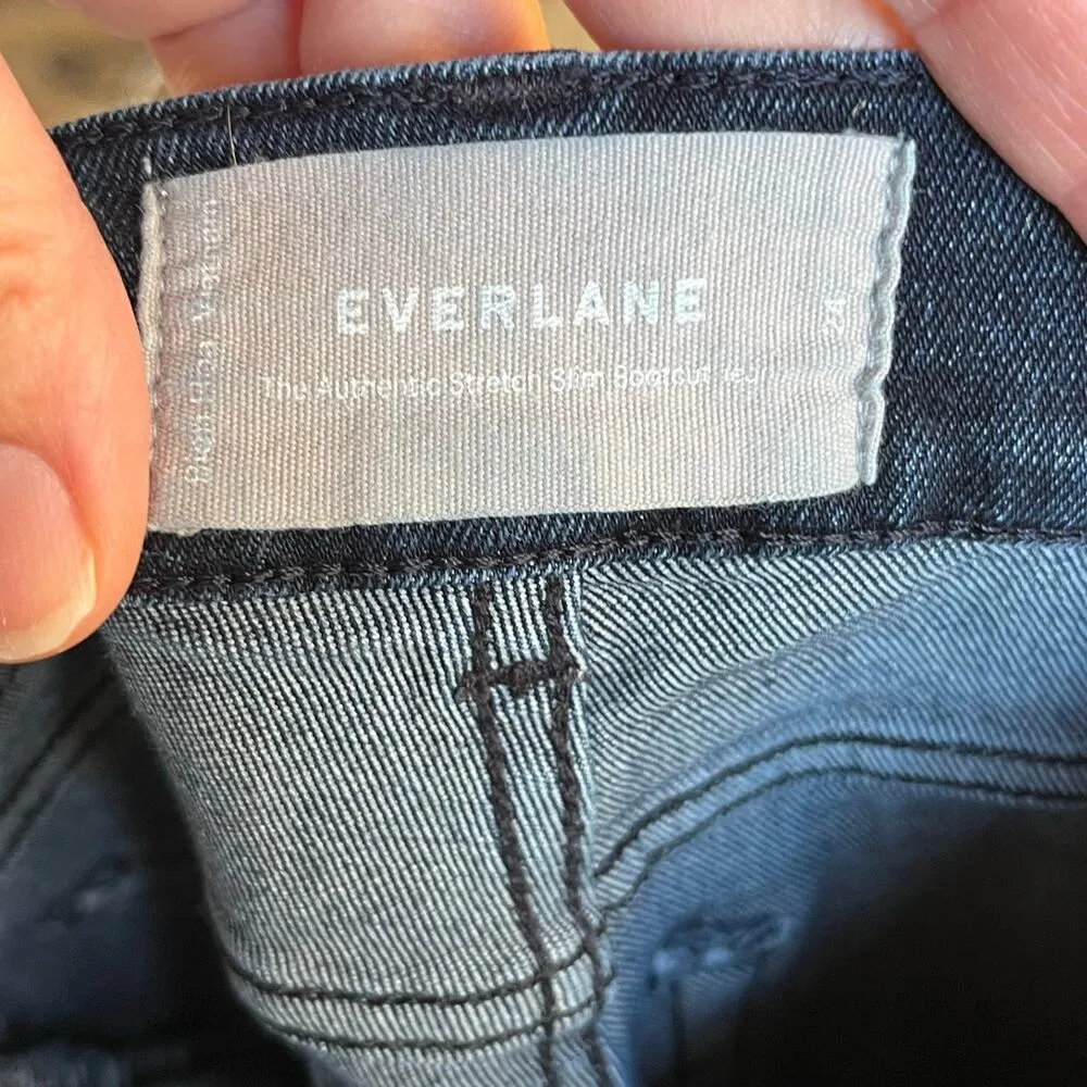 Everlane Women's The Authentic Stretch Slim Bootcut Jeans Size 24" - Image 5