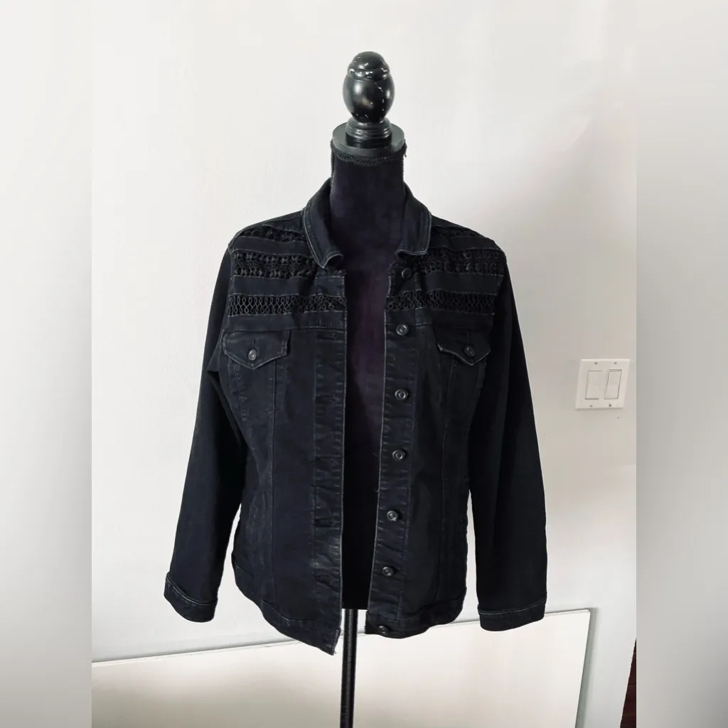 Black Denim stylish Jacket🌹 - Image 6