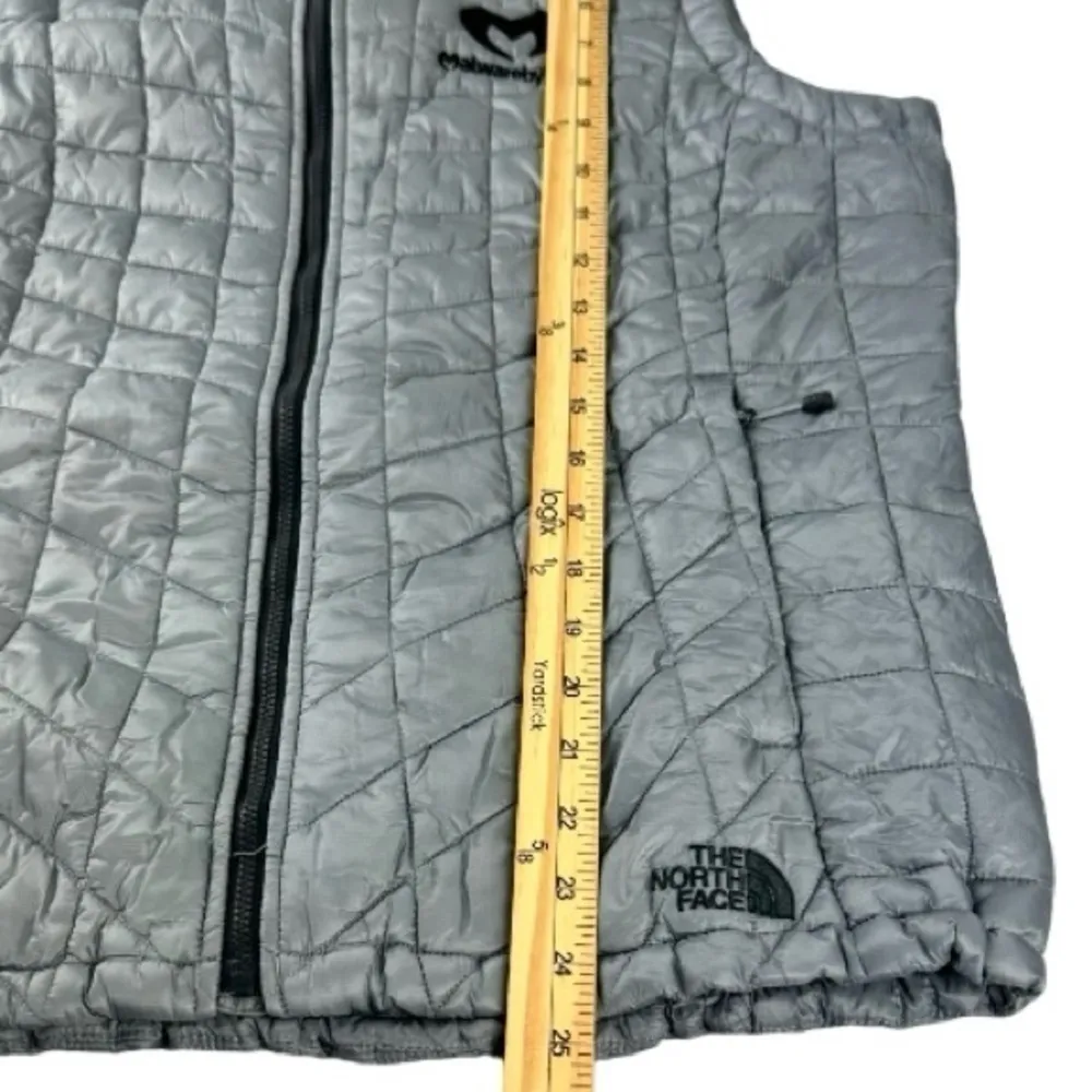 Womens The North Face Jacket Thermoball Eco Quilted Puffer Vest Insulated Grey - Image 8