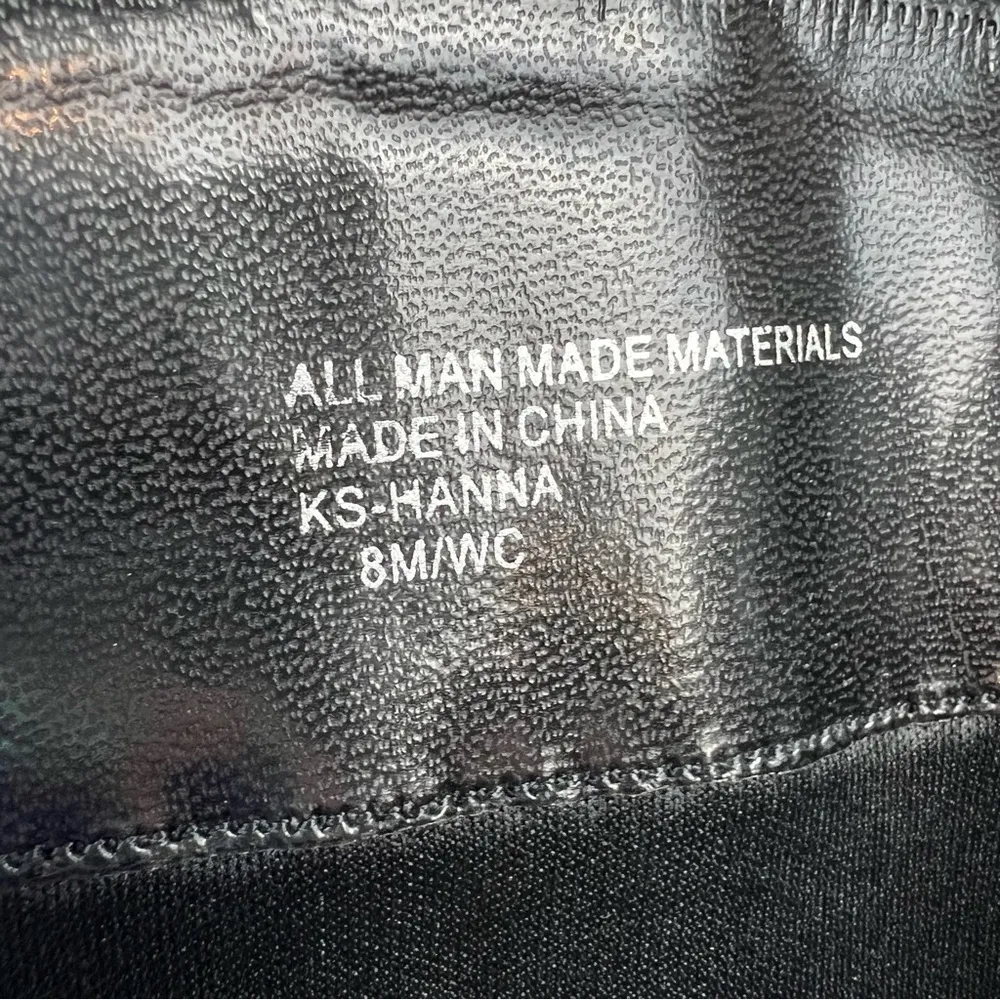 Karen Scott Hanna Chain Dress Boots 8M/WC Black $80 - Image 6