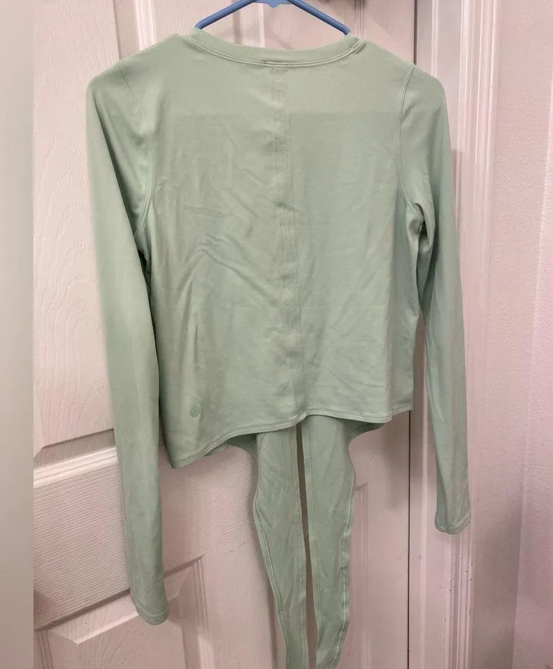 lululemon athletica Creamy Mint Long Sleeve Top - Image 4
