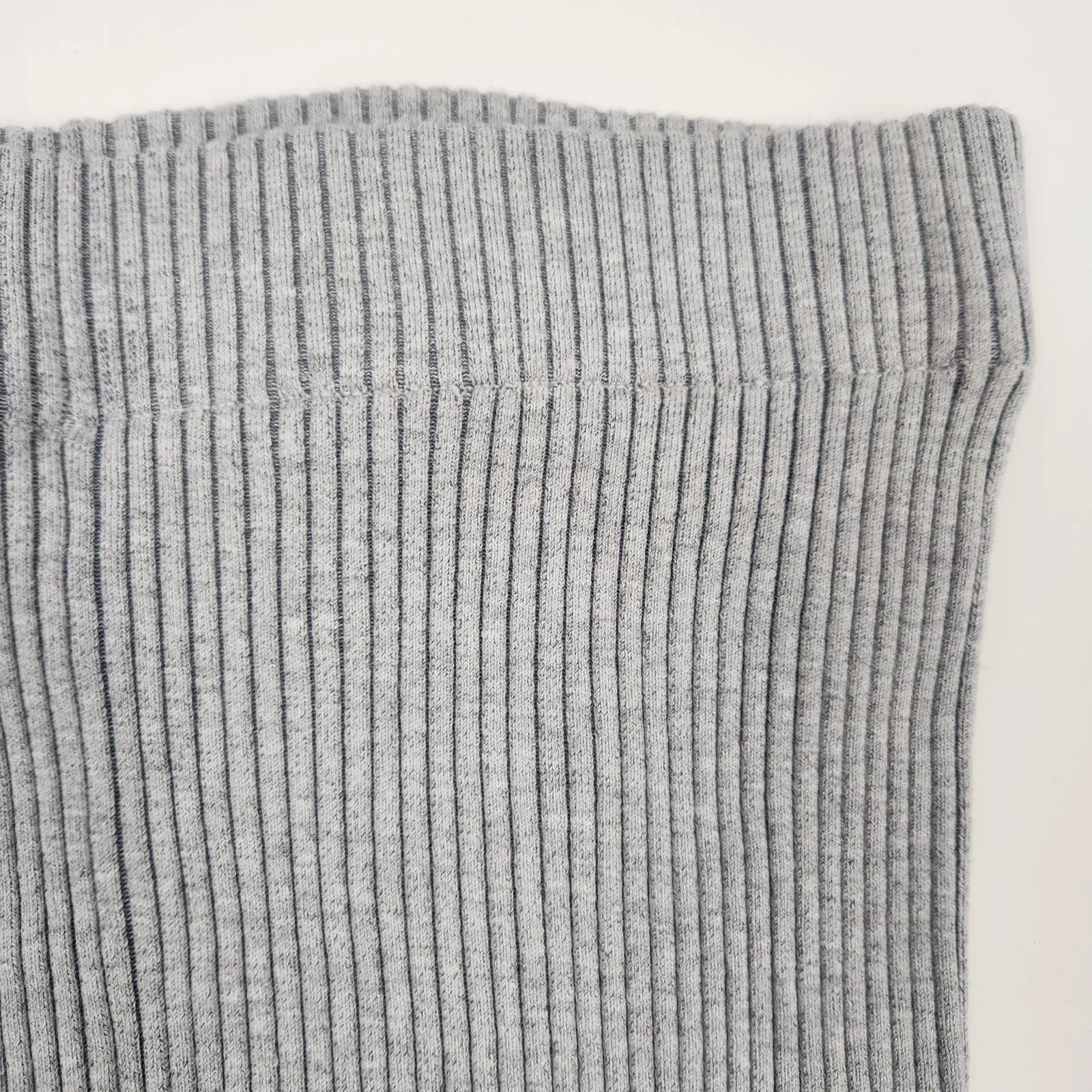 Lunya Cozy Cotton Silk Ribbed Bike Short Gray Size XS NWOT - Image 4