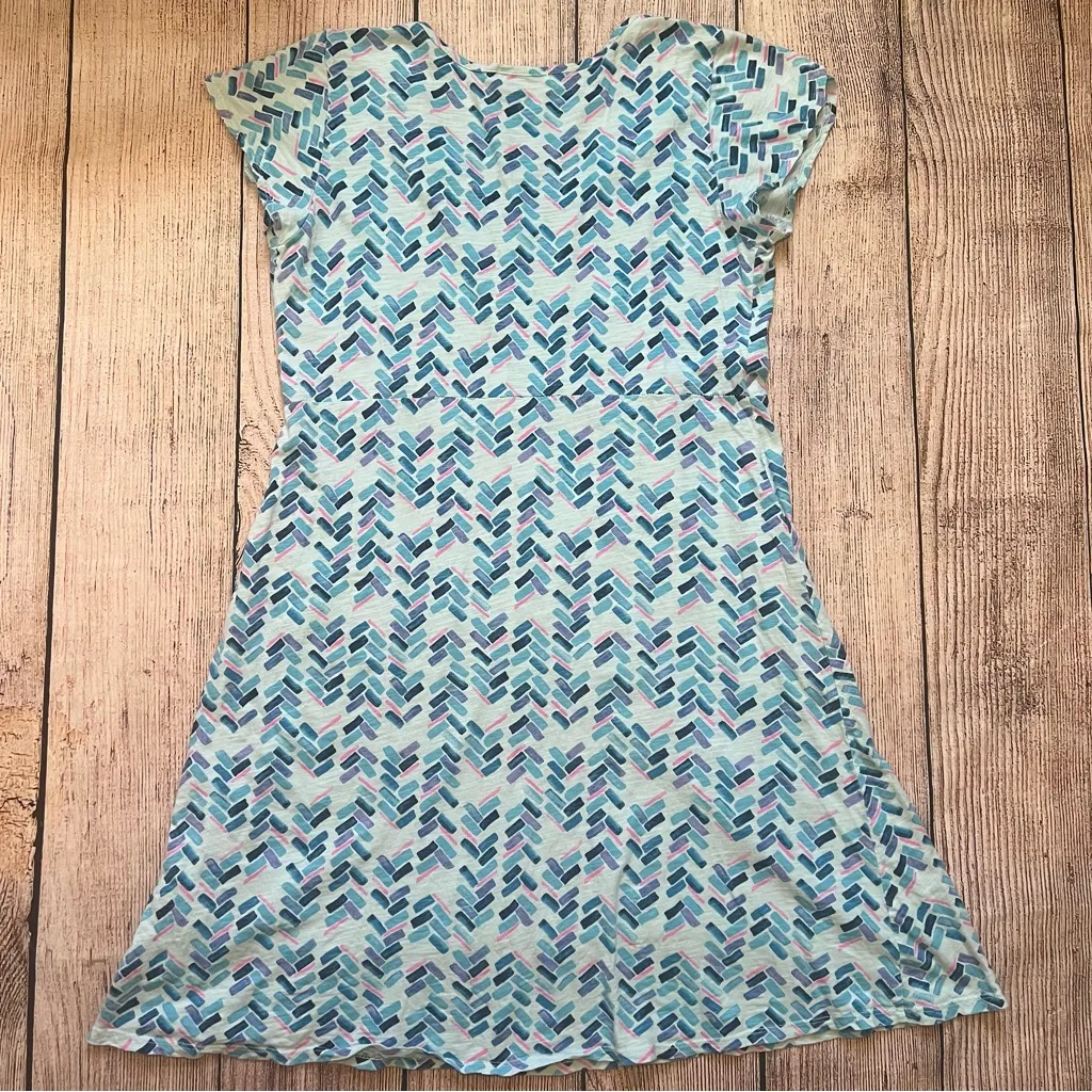 Fresh Produce Amelia Sun Dress Maritime Mosaic Sea Glass Women’s Large USA Made - Image 8