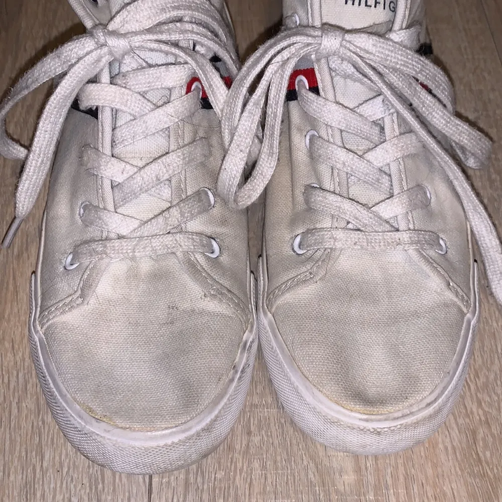 Tommy Hilfiger  Twlisett white high top sneakers - Image 3