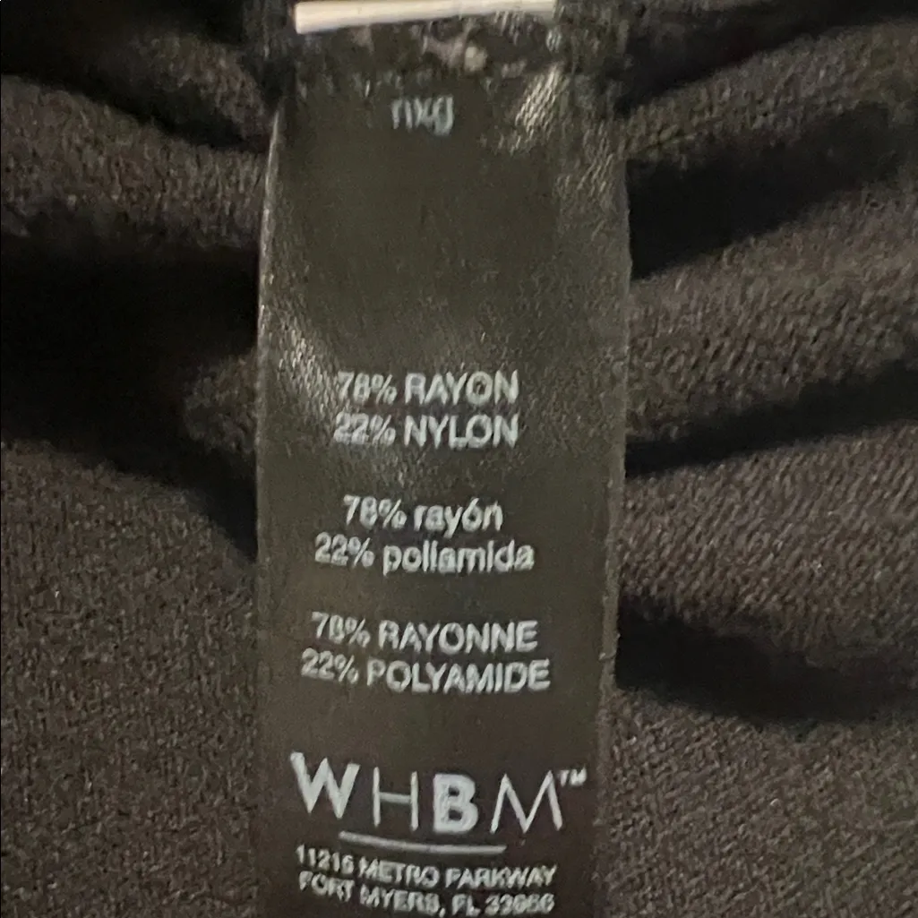 White House Black Market Classic Black Sweater - Image 4