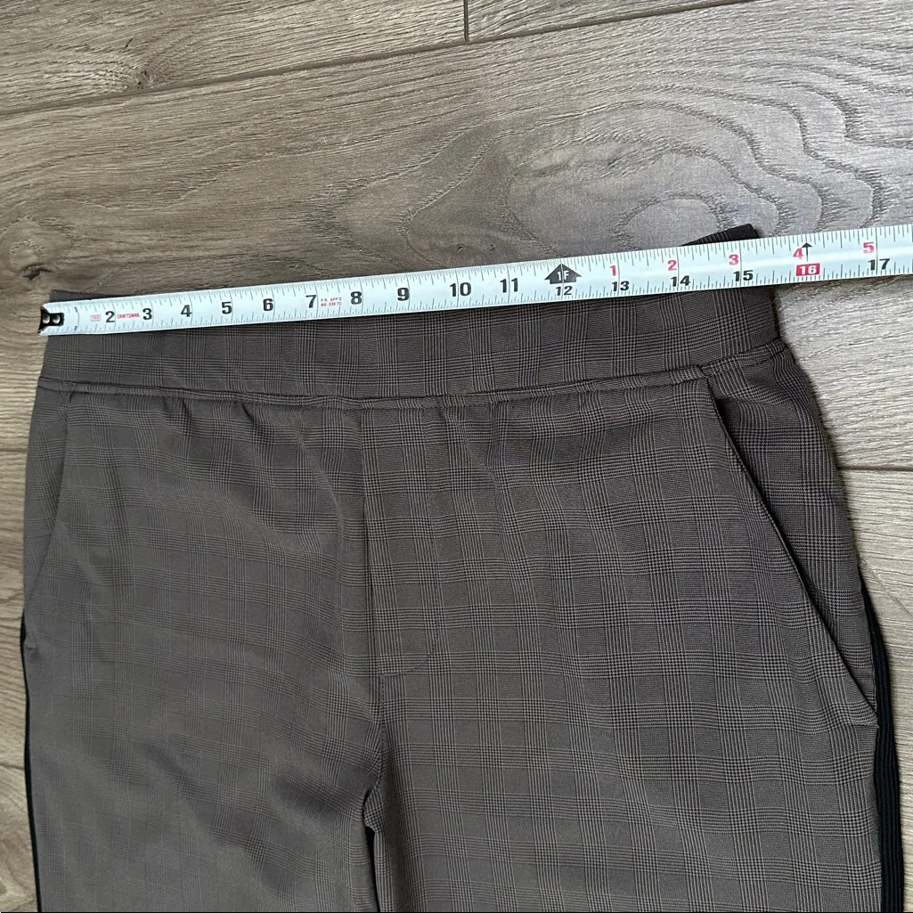 Athleta Brooklyn High‎ Rise Printed Ankle Pants Brown Black Size 10 - Image 7