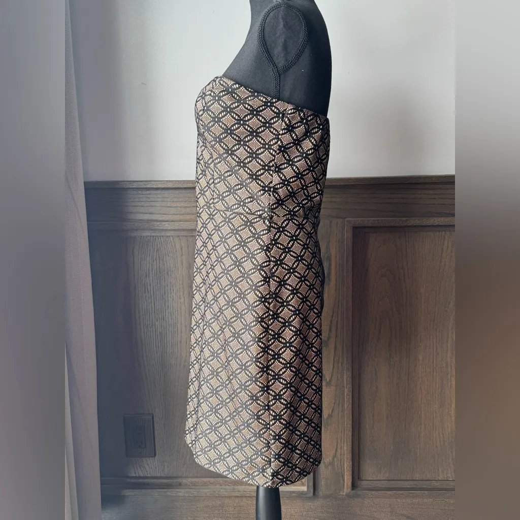 Maurices Women’s Brown Cocktail Dress Size 9/10 Sparkly Strapless - Image 3