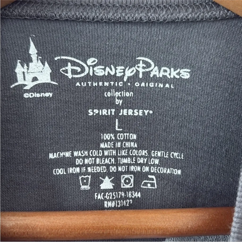 Disney Parks Spirit Jersey Women’s Rose Gold Sequin Long Sleeve Gray Size L - Image 7