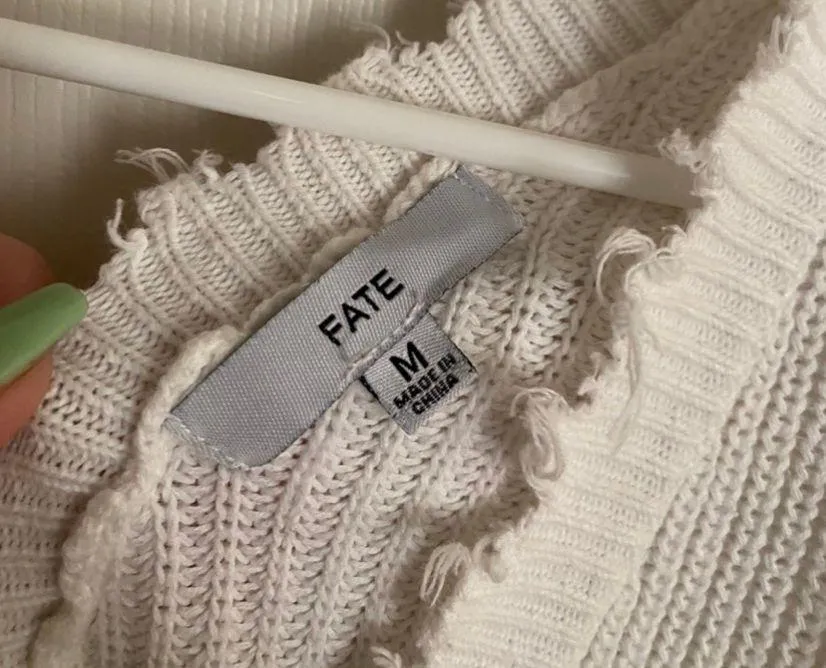 boutique sweater White Size M - Image 4