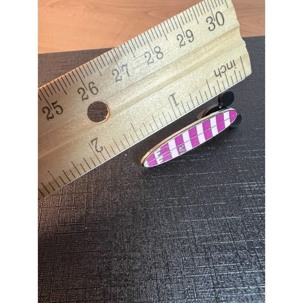 Disney Pin Cheshire Cat Alice in Wonderland Hidden Mickey Character Surfboard - Image 4