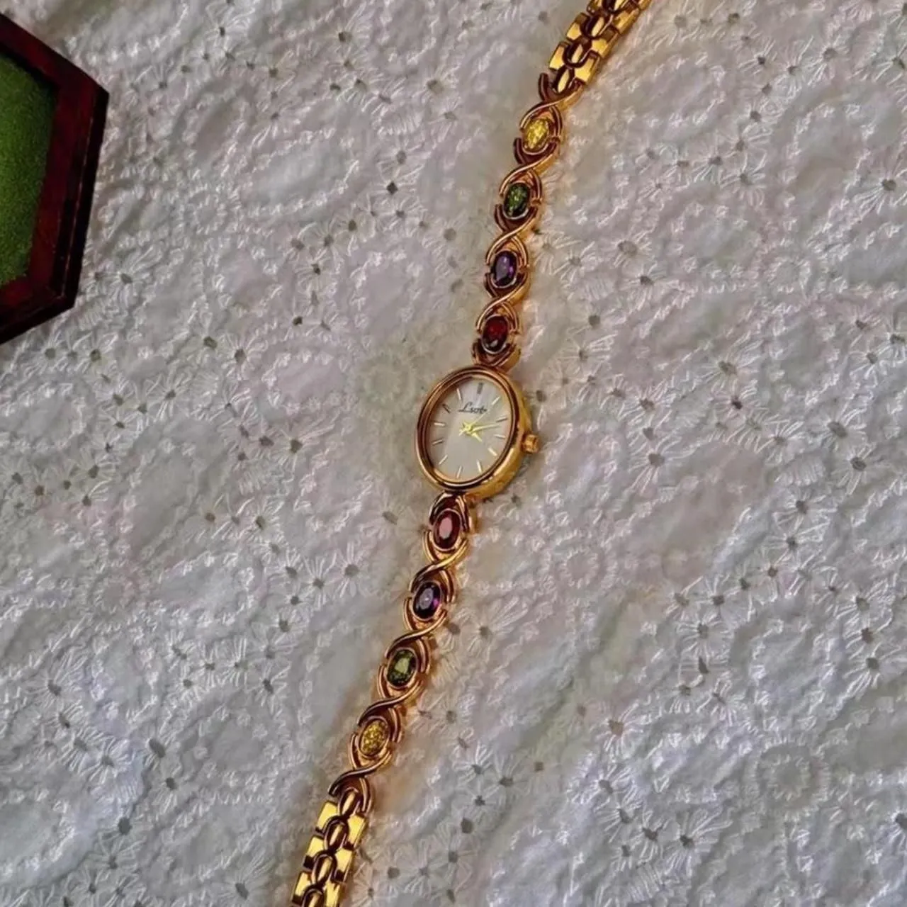 Women's Gold Watch - Image 3