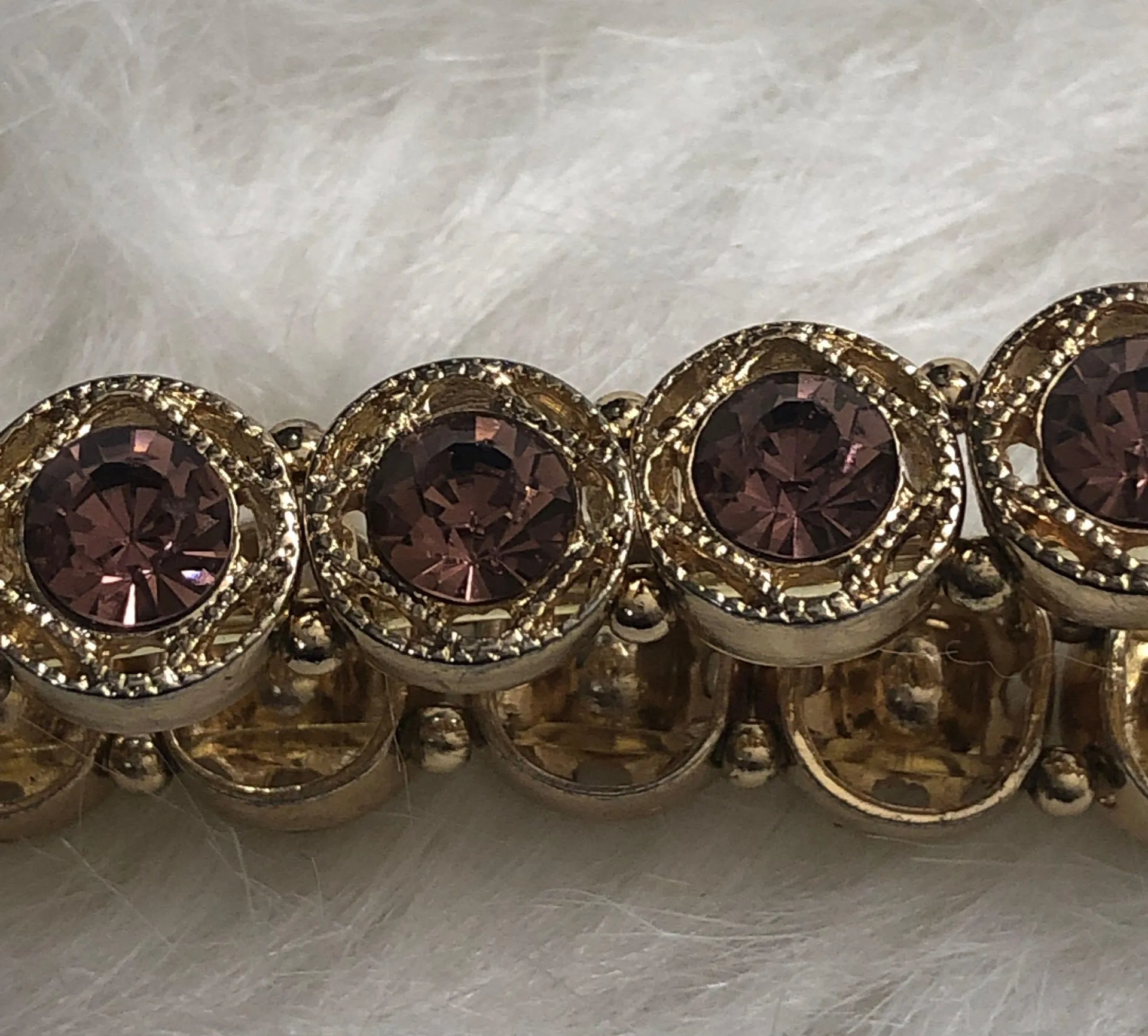 Gold And Purple Bracelet - Image 2