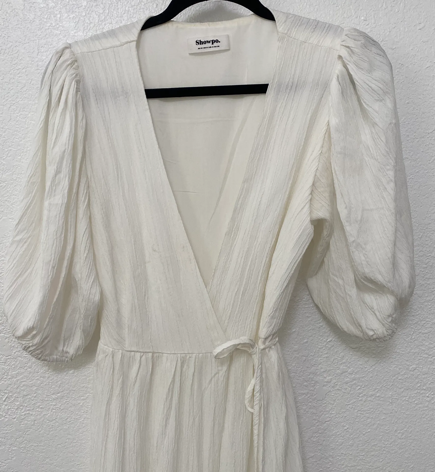 White Midi Dress - Image 8
